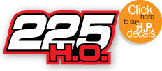 H.P. DECALS- ALL H.P. NUMBERS AVAILABLE